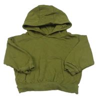 Khaki oversize mikina s kapucňou Primark