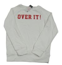 Nové - Biela mikina s nápisom Primark