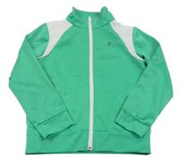 Zeleno-biela športová prepínaci mikina Domyos