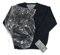 Nové - Tmavomodrý sveter