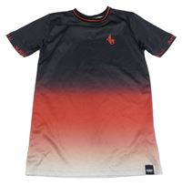 Čierno-červené športové tričko Sonneti