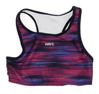 Tmavomodro-růžová sportovní lambáda s nápisem Yigga