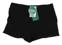 Nové - čierne kraťasy H&M