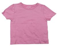 Ružové crop tričko Jeff&Co.