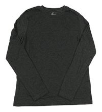 Tmavosivé tričko H&M