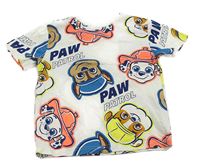 Biele tričko s Paw Patrol zn. Primark