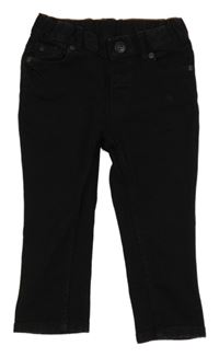 Černé slim fit rifle H&M