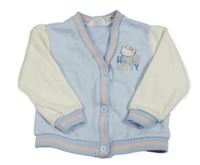 Světlemodro-smotanová prepínaci mikina s Kitty H&m