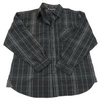 Šedo-černá kostkovaná košile Airwalk