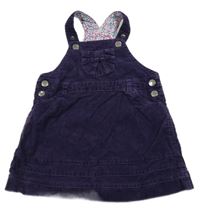 Lilkové manšestrové šaty Jojo Maman Bébé