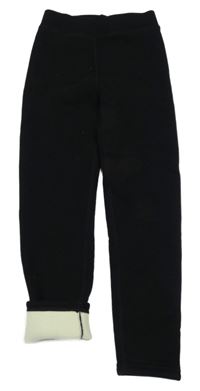 Černé zateplené legíny 