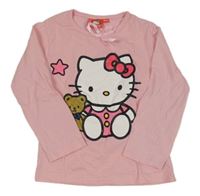 Světlerůžové triko s Kitty