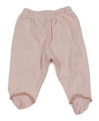 Světlerůžové polodupky s volánikmi