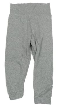 Sivé melírované tepláky Lupilu