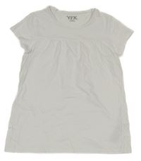 Biela nařasená tunika Y.F.K.