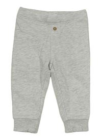 Světlešedé melírované tepláky s knoflíčkem Lily & Dan
