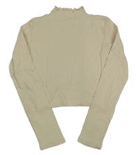 Smotanový crop rolák S. Oliver