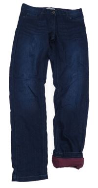 Tmavomodré podšité rifle POCOPIANO