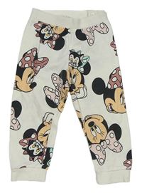 Smetanové tepláky s Minnie H&M