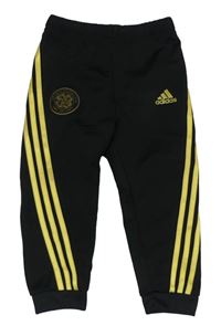 Černé fotbalové tepláky - Celtic Adidas