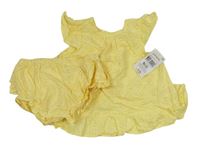 2set - Žlutá madeirová tunika + kalhotky na plenku Matalan