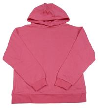 Tmavoružová mikina s kapucňou Primark