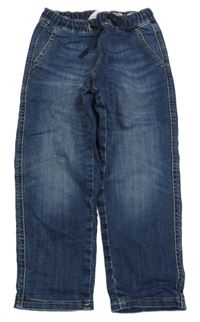 Modré podšité jogge rifle H&M