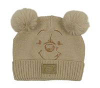 Písková pletená čepice s bambulemi - Pú Primark