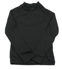 Antracitové spodní funkční triko se stojáčkem Wed'ze