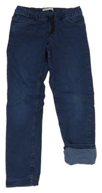 Tmavomodré podšité rifle Pocopiano