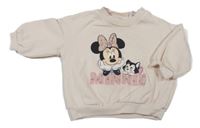 Béžová mikina s Minnie H&M