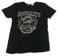 Čierne tričko s potiskem - Harry Potter H&M