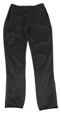 Antracitové melírované sportovní tepláky St. Bernard