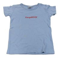 Svetlomodré tričko s logom KangaROOS