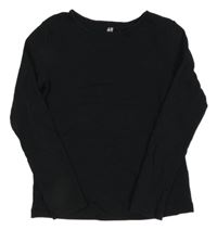 Čierne tričko H&M