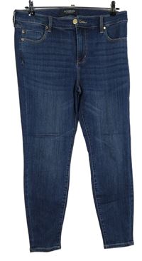 Dámske tmavomodré skinny petite rifle Liverpool