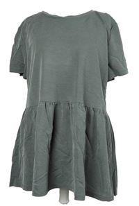 Dámská šedá peplum tunika Zara 