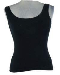 Dámsky čierny crop top