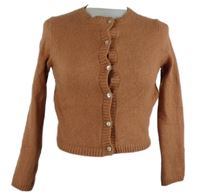 Dámsky skořicový prepínaci vlnený crop sveter Primark