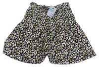 Čierno-kvetovaná sukňa Primark