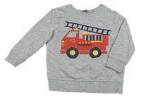 Svetlosivá mikina s autom George