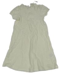 Nové - smotanové úpletové šaty H&M