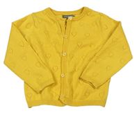 Žltý prepínaci sveter so srdiečkami Primark