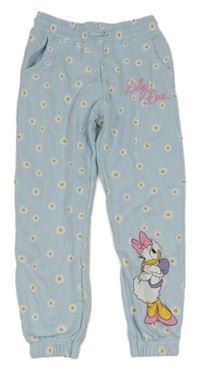 Světlemodré květované tepláky s Daisy Disney