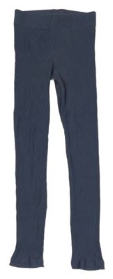 Modrošedé rebrované legíny Matalan