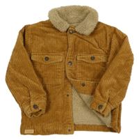 Medová menšestrová zateplená bunda Zara