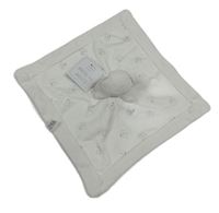 Nové - Bílý bavlněno/sametový usínáček s medvídkem Emile et Rose