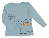 Svetlomodré tričko s dinosaurom Topolino