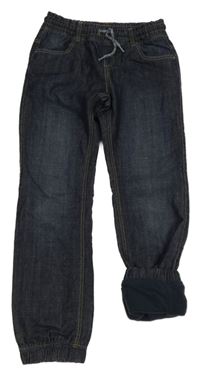 Tmavomodré jogger podšité rifle C&A