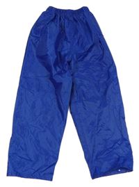 Zafírové šušťákové nepromokavé nohavice Wetplay